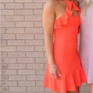 Amanda Uprichard ruffle dress
